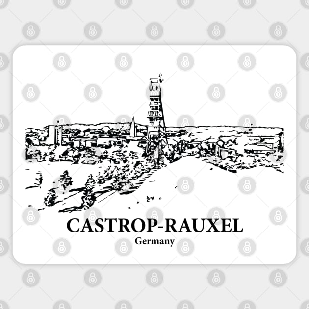 Castrop-Rauxel - Germany Magnet by Lakeric
